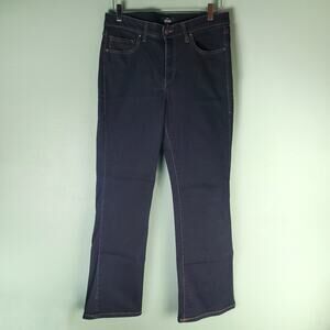 LulaRoe Womens Magic Waist Stretch Dark Wash Jeans Size 30